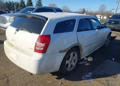 2008 Dodge Magnum Sxt из США, поврежденный, VIN 2D8GZ37V88H115302